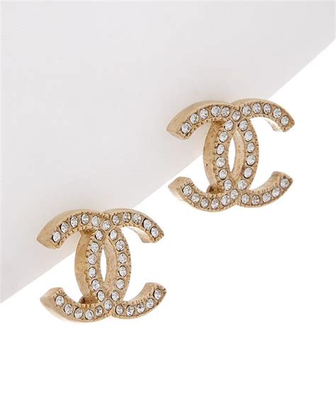 chanel cc style earrings|chanel earrings website.